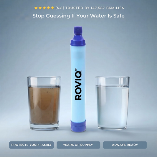 Roviq™ Survival Straw